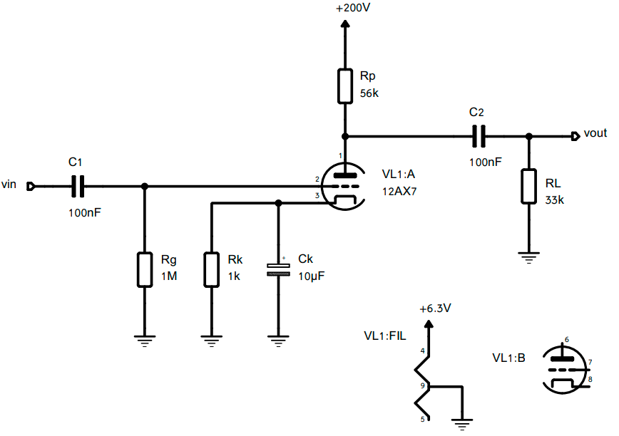 Figura 7 - Pré-Amplificador Valvulado.