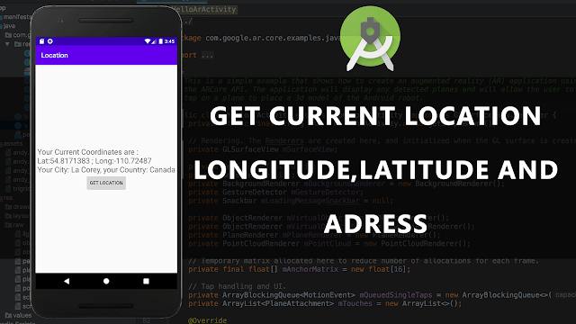 Android Maneira mais simples de obter a localização do usuário: longitude, latitude e endereço