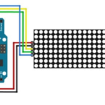 Guia do Arduino com display de matriz de pontos LED MAX7219