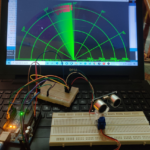 Radar usando Arduino e sensor ultrassônico