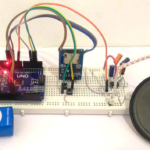 Leitor de áudio e amplificador simples do Arduino com LM386