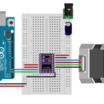 Como controlar um motor de passo com driver DRV8825 e Arduino