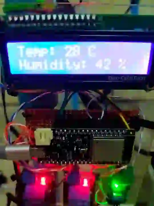 Monitore a temperatura e a umidade com o ESP32 e a tela LCD
