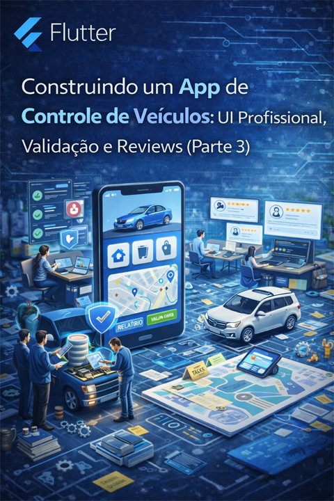 Construindo um App de Controle de Veículos: UI Profissional, Validação ...